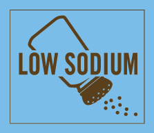 Icon of eat well low sodium