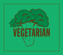 Icon of eat well vegetarian